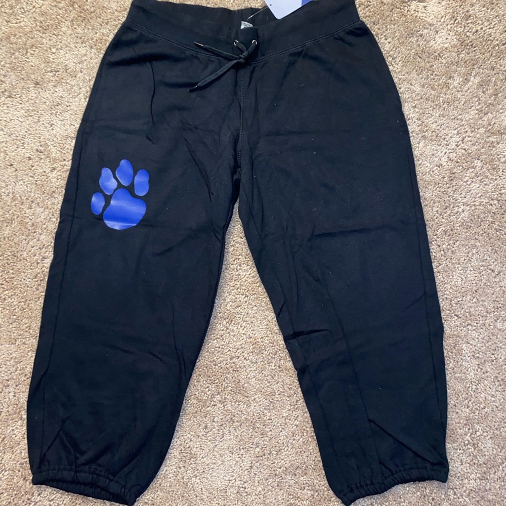 Black Capri Sweat Pants